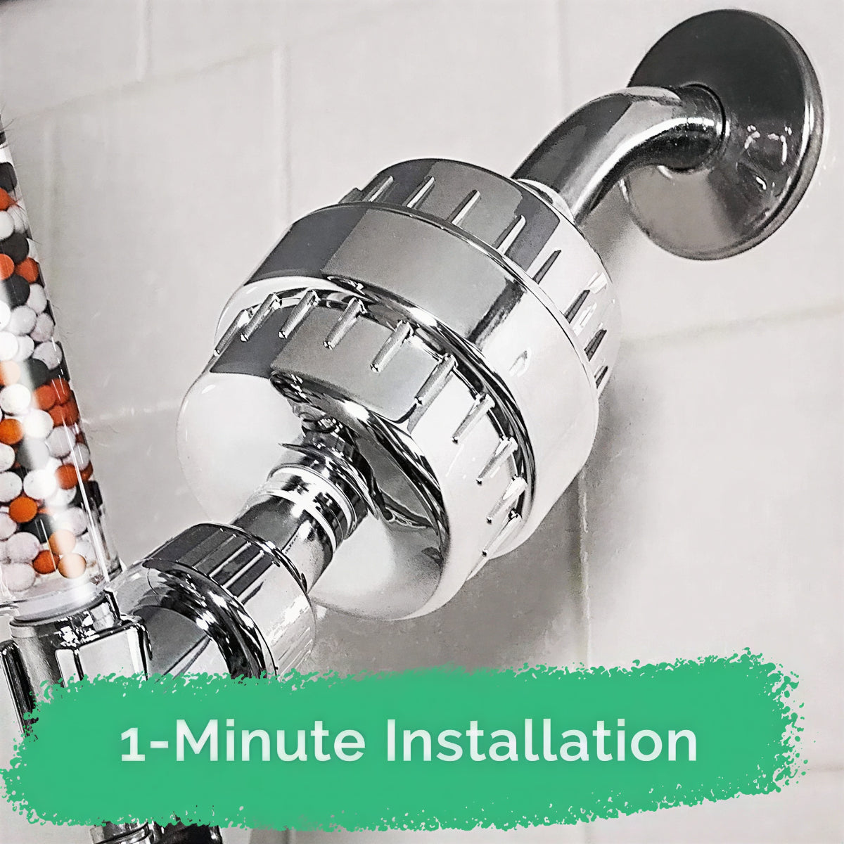 Hydrion Showerhead Water Filter