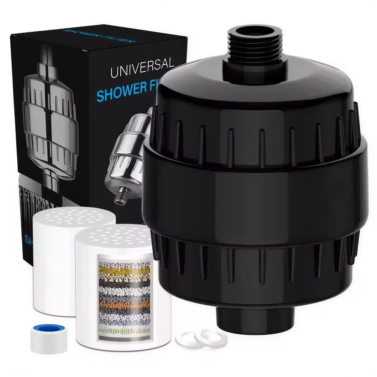 Hydrion Showerhead Water Filter
